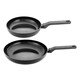 image 1 of Stoven Noir 2 Piece 20cm & 28cm Frying Pan Set