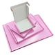 image 3 of 100 x Bright Pink Postal Packing Shipping Die Cut Boxes C5 Size Pink