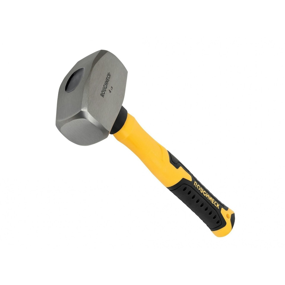 Roughneck Club Hammer, Fibreglass Shaft - Multi Colour - 1.81kg (4 lb)