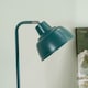 image 2 of ValueLights Morris Teal Retro Dome Metal Desk Office Table Lamp Light
