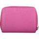 image 3 of London Leathergoods Womens Small Leather Zip Round Tri-Fold Money / Coin / Credit Card Holder / Purse - Cerise | Pink | Cerise