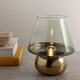 image 2 of Hestia Green & Gold LED Lamp | Green | Gold
