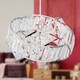 image 3 of Clear Jewelled Layered Twist Ceiling Light Shade Clear | Chrome