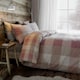 image 1 of Appletree Ashford Check Duvet Cover Set Natural