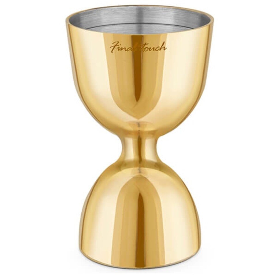 image 1 of Final Touch Double Jigger Brass
