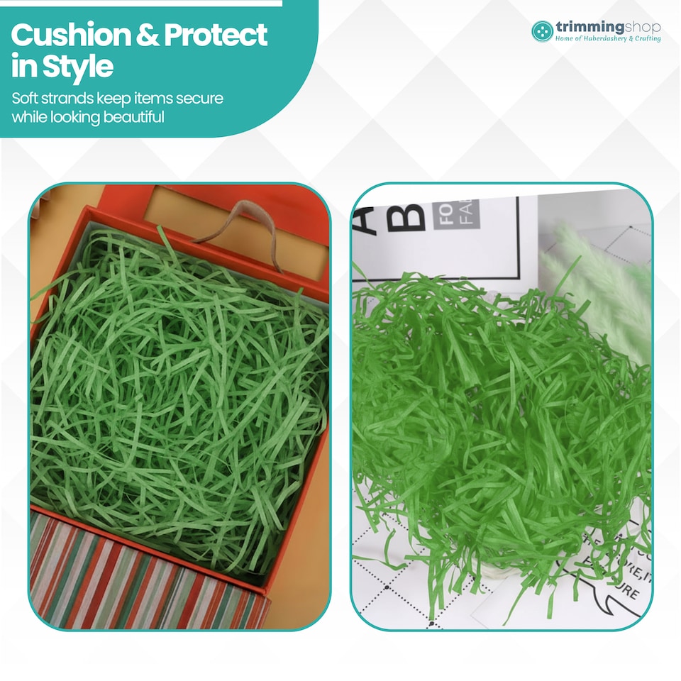 image 1 of Shredded Tissue Paper, Decorative Gift Packaging Hamper Filler - 100G