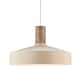 image 3 of Nordlux Elvas Indoor Pendant Light Beige Metal E27 Marble - Mains Powered, IP20