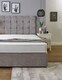 image 3 of Budget Memory Sprung Mattress - Quilted Cooltouch Straight Line Top Panel | White | Double