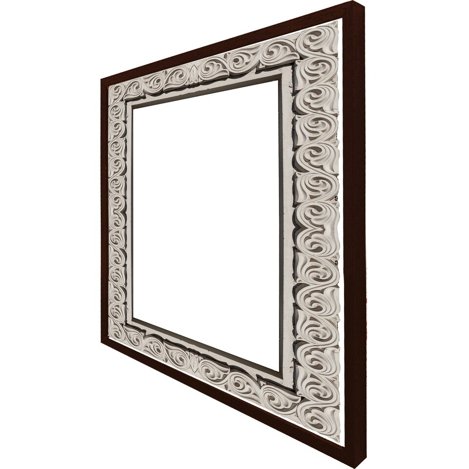 image 1 of Concrete frame (Picture Frame) White | L