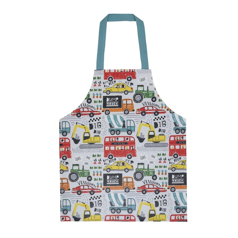 image 1 of Ulster Weavers Just Keep Trucking Apron - PVC - Kids  Multi
