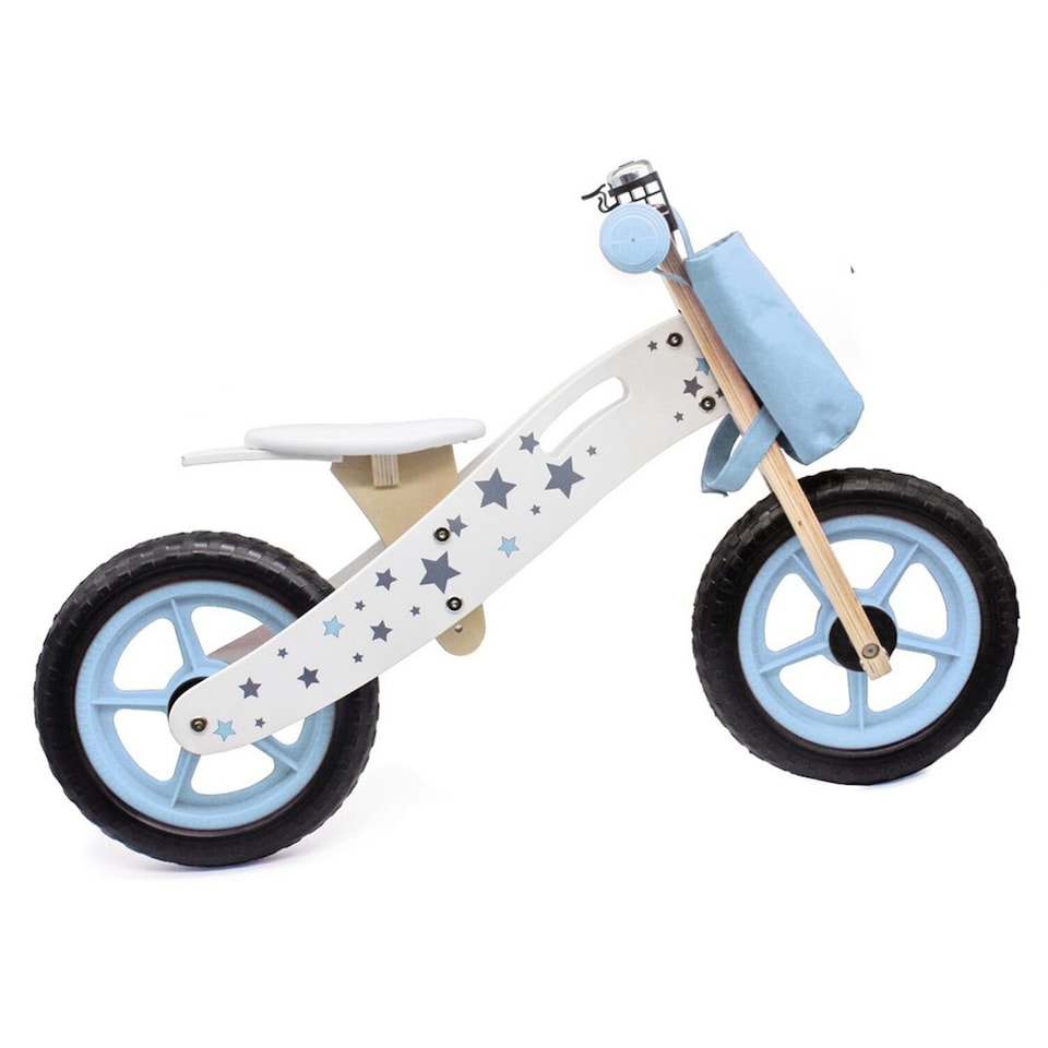 image 1 of Kids Balance Training Bike First Bicycle Lightweight Steel Adjustable Seat Bell