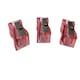 image 4 of Pack of 100 Red Translucent Pencil Sharpeners