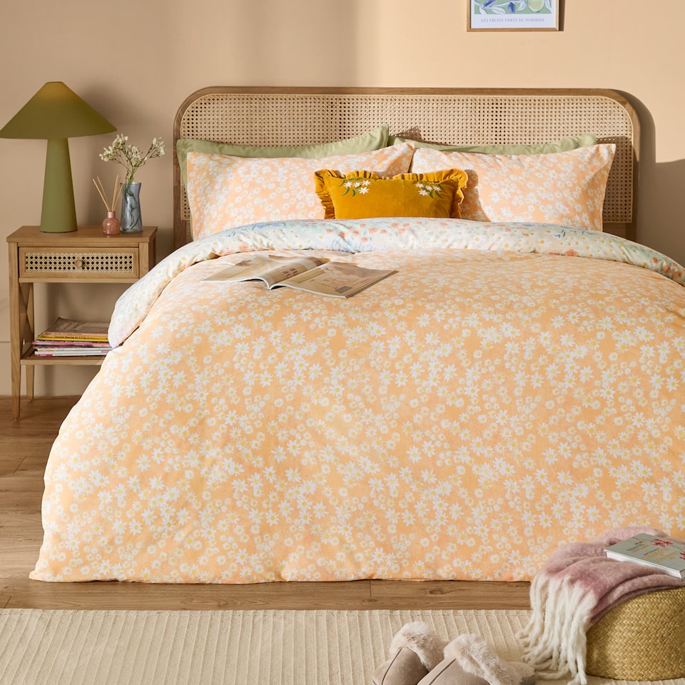 image 1 of Furn Florin Reversible Duvet Cover Set | Multi | Multicolour