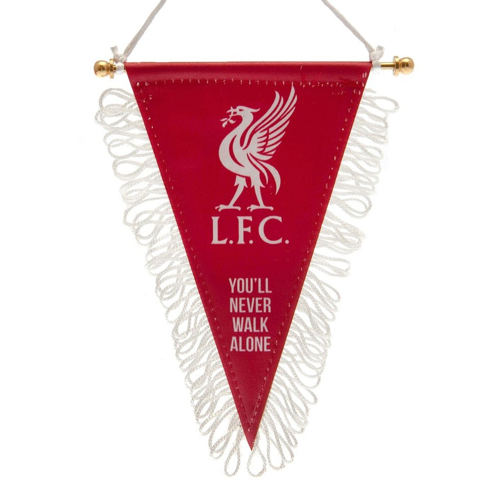 Liverpool FC You´ll Never Walk Alone Triangle Pennant Red/White One
