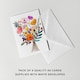 image 4 of Floral Greeting Art Cards Elegant Botanical Flower Designs Assorted