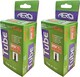 image 2 of AWE Set x 2 Butyl Rubber 29" MTB/E-Bike Inner Tube 29 x 1.75-2.125 Schrader Valve