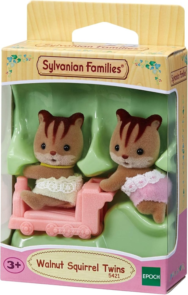 image 1 of Sylvanian Families Walnut Squirrel Twins