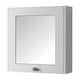 image 1 of Bathroom Mirror Cabinet 600mm Wide - White - (Aberdeen) | White | White | 1