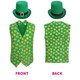 image 5 of Irish Waistcoat and Bow Tie & Irish Buckle Hat Green | XL