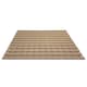 image 4 of PVC Duckboard Non-Slip Shower Mat - 61cm x 43cm | Cream | Beige
