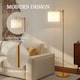 image 7 of HOMCOM LED Floor Lamp with Dimmable Colours Temperature & Brightness, Gold | Gold | Gold Tone