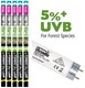 image 1 of Arcadia Euro Range T8 5% UVB Bulb | Multi | 38W 42" 1050mm