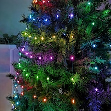 460 LED Colour Changing Multicolour Multifunction Digital Waterfall Christmas Lights for 8ft Trees