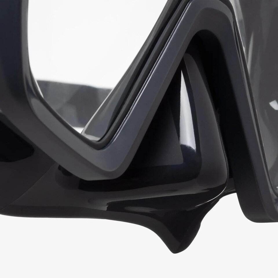image 1 of Decathlon Anti-Fog Diving Mask 100 With Silicone Strap