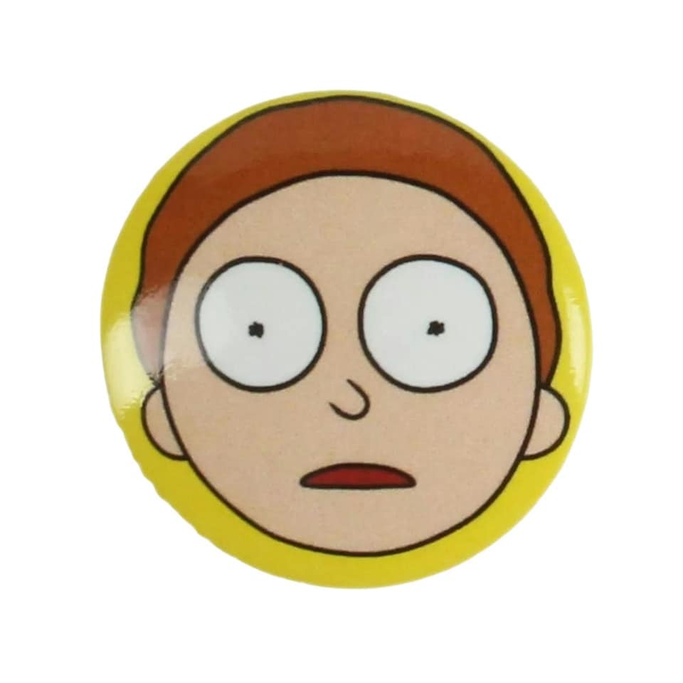 image 1 of Rick And Morty Heads Badge (Pack of 5) - Multicoloured - One Size