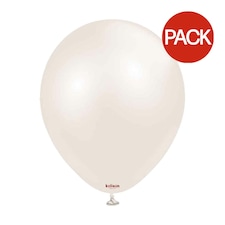 Kalisan Aura Balloons (Pack of 50) - Beige Cream - One Size