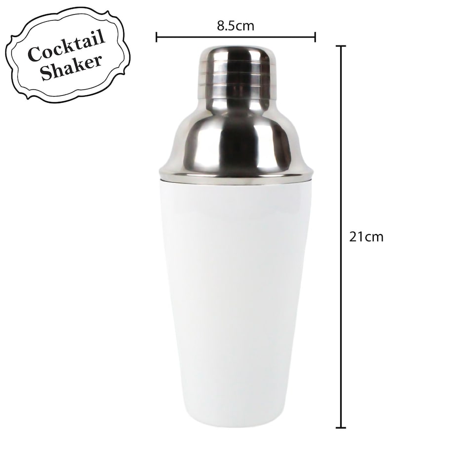 image 1 of Margarita Cocktail Shaker with Strainer
