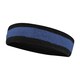 image 2 of Nike Swoosh Stretch Headband - Black/Blue/White - One Size Black