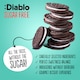 image 4 of Diablo Sugar Free Dark Cocoa and Vanilla Cream Cookies 176g