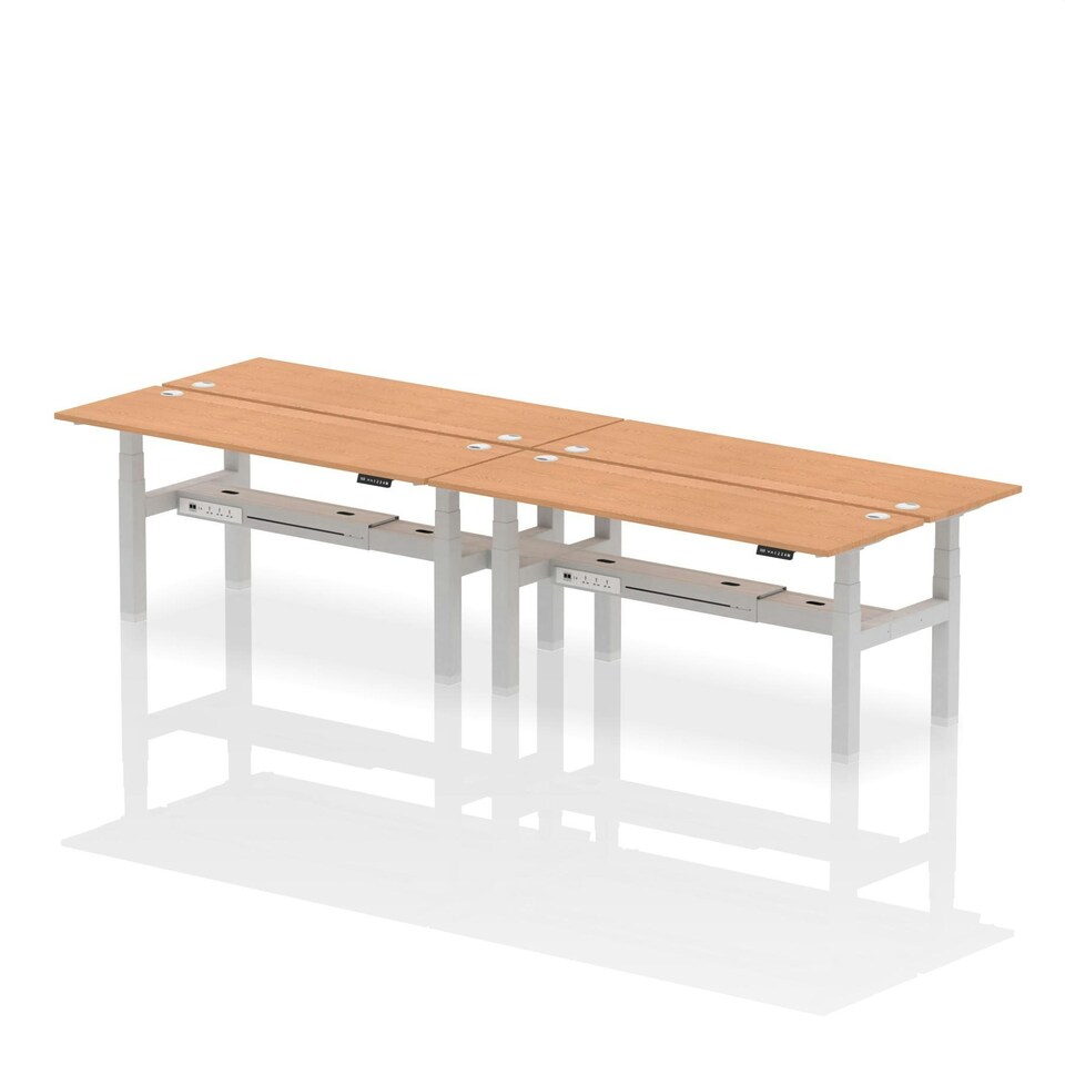 Air B2B4P HA BenchDesk 1800X600 OAKSL Brown