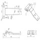 image 5 of 2pk 145mm Strap Hinge Stainless Steel Locker Door Hatch 316 Marine Grade Silver