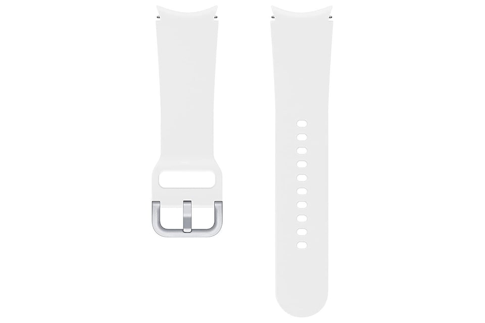 image 1 of Samsung Galaxy Watch 4-5-5 Pro Sport Band 20mm M-L White - ET-SFR91LWEGEU