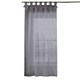 image 2 of Tiara Dolly Voile Tab Top Curtain Panel - Silver - 145cm x 229cm