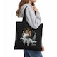 image 4 of Bridgerton Benedict And Sophie Tote Bag | Black | Black | 1