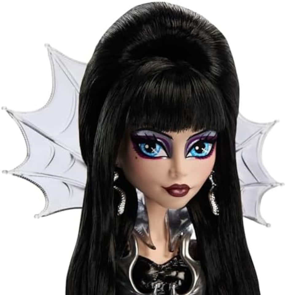 image 1 of Monster High Doll, Elvira, Mistress of The Dark Collectible and Premium Access'
