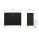 image 9 of Frank Olsen Ava Tall Sideboard Black | Black