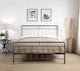 image 1 of Cilcain Double 4ft 6 Antique Bronze Metal Bed Frame | Bronze | Hand painted antique bronze finish | Double