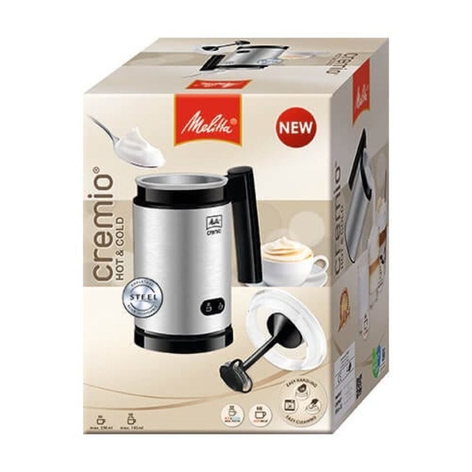 image 1 of Melitta Cremio II Milk Frother Stainless Steel
