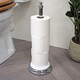 image 6 of Showerdrape Opera White Chrome Freestanding Spare Toilet Roll Holder
