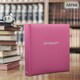 image 3 of ARPAN Slip In Case Book-Bound Memo Photo Album – Holds 200 Photos 6" x 4" (10x15cm) – Hardcover Memory Album with Writing Space for Family, Wedding & Travel Pictures