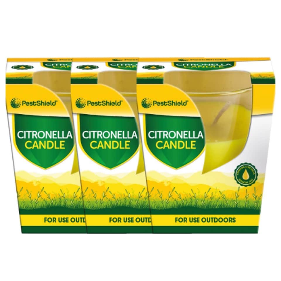 image 1 of Citronella Outdoor Candle Pack of 12