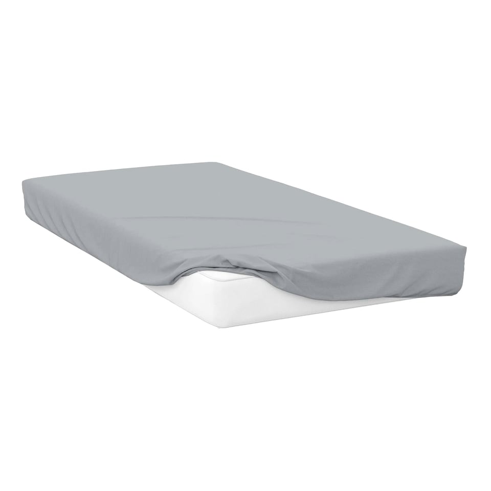 Belledorm 200 Thread Count Cotton Percale Ultra Deep Fitted Sheet - Cloud - Double