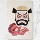 image 2 of 12 Piece Placemat Coaster Set With Designer Artwork And Wood Bottom