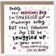 image 1 of Daddy From The Bump Valentine's Day Card, Snuggled Up In Mummy's Belly, Dad To Be, Valentine's Card For Dad