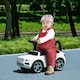 image 2 of AIYAPLAY Bentley Licensed Ride on Car, Foot to Floor w/ Music Horn - White