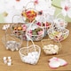image 2 of Round Basket Small Wire Mesh - 10x8x8cm | Gold | Gold & Set of 6 | 6